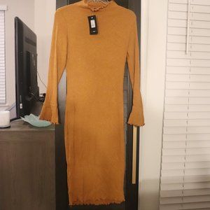 Fashion Nova- Shana Ribbed Dress
